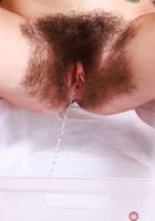 Pearl Sage strips and pees a bit from ATK Natural & Hairy Pearl Sage from ATK Natural & Hairy